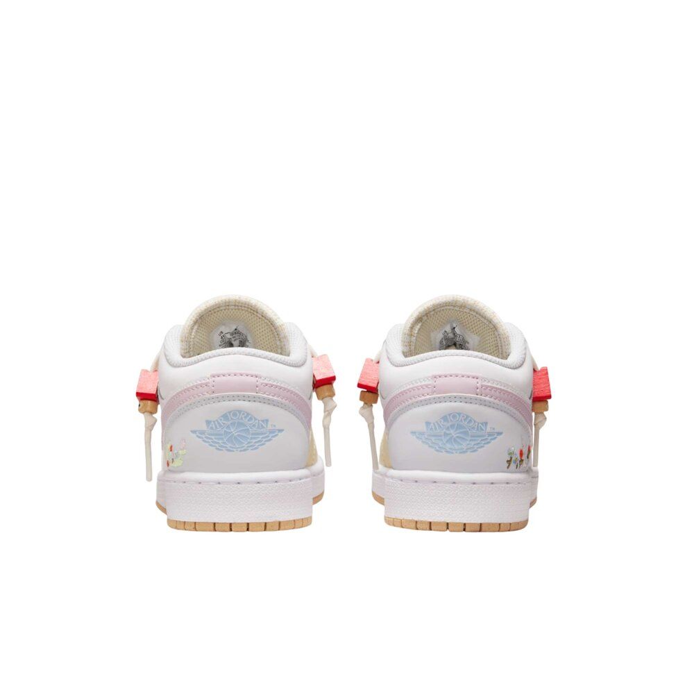 NIKE 耐吉 Nike Jordan 1 Low Mushroom 蘑菇 GS 刺繡 休閒鞋 大童 IB8861-151