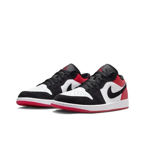 NIKE 耐吉 Air Jordan 1 Low SE Black Toe 黑紅頭 低筒 休閒鞋 男鞋 IB8971-106