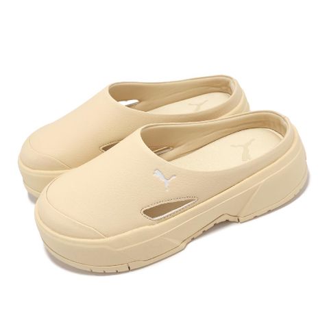 PUMA 彪馬 穆勒鞋 CA. Mule Wns 女鞋 橘黃 皮革 厚底 休閒鞋 39524902
