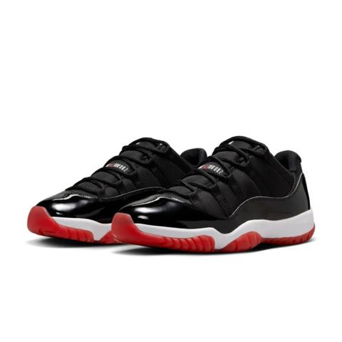 NIKE 耐吉 Air Jordan 11 Low Bred 2025 黑白紅 復刻 經典 低筒 休閒鞋 男鞋 FV5104-006