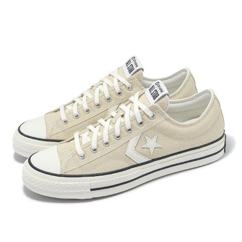 CONVERSE 匡威 帆布鞋 Star Player 76 男鞋 女鞋 米白 復古 休閒鞋 低筒 匡威 A10153C
