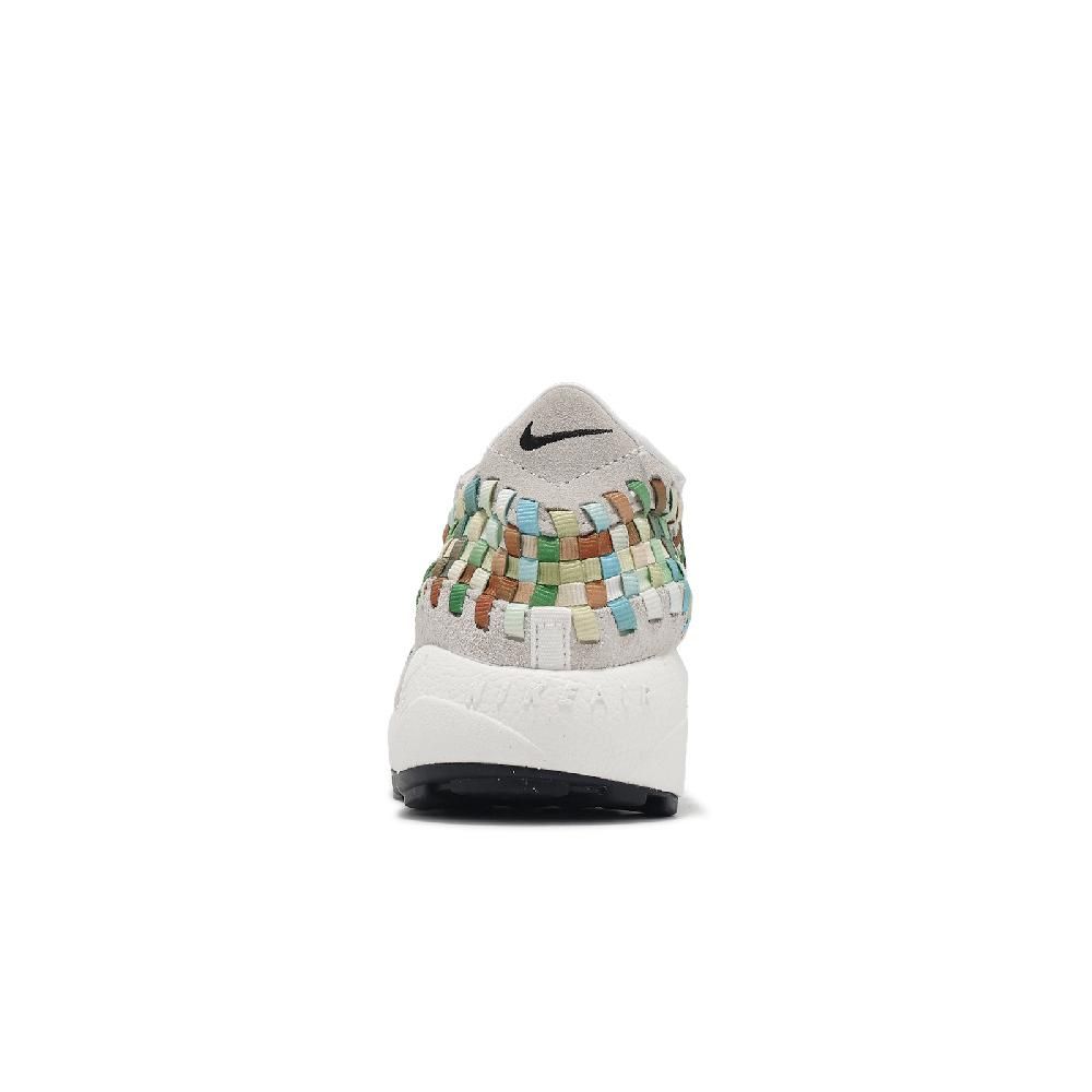 NIKE 耐吉 休閒鞋 Air Footscape Woven 女鞋 男鞋 白 灰 編織 麂皮 經典 編織鞋 FB1959-101
