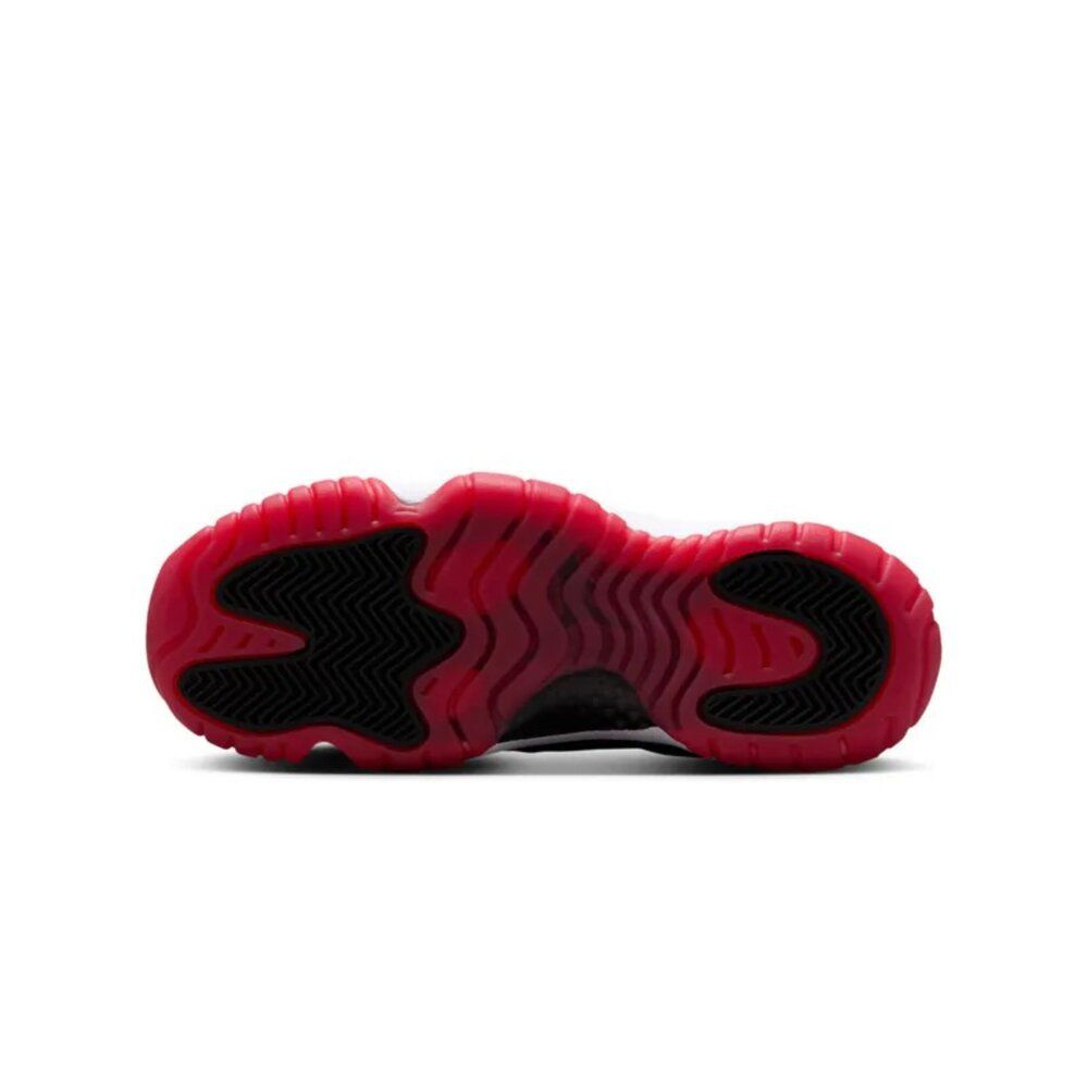 NIKE 耐吉 Air Jordan 11 Low Bred 2025 黑白紅 GS 復刻 經典 低筒 女鞋 大童鞋 FV5121-006