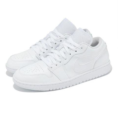 NIKE 耐吉 休閒鞋 Wmns Air Jordan 1 Low 女鞋 男鞋 白 AJ1 一代 低筒 DV0990-111