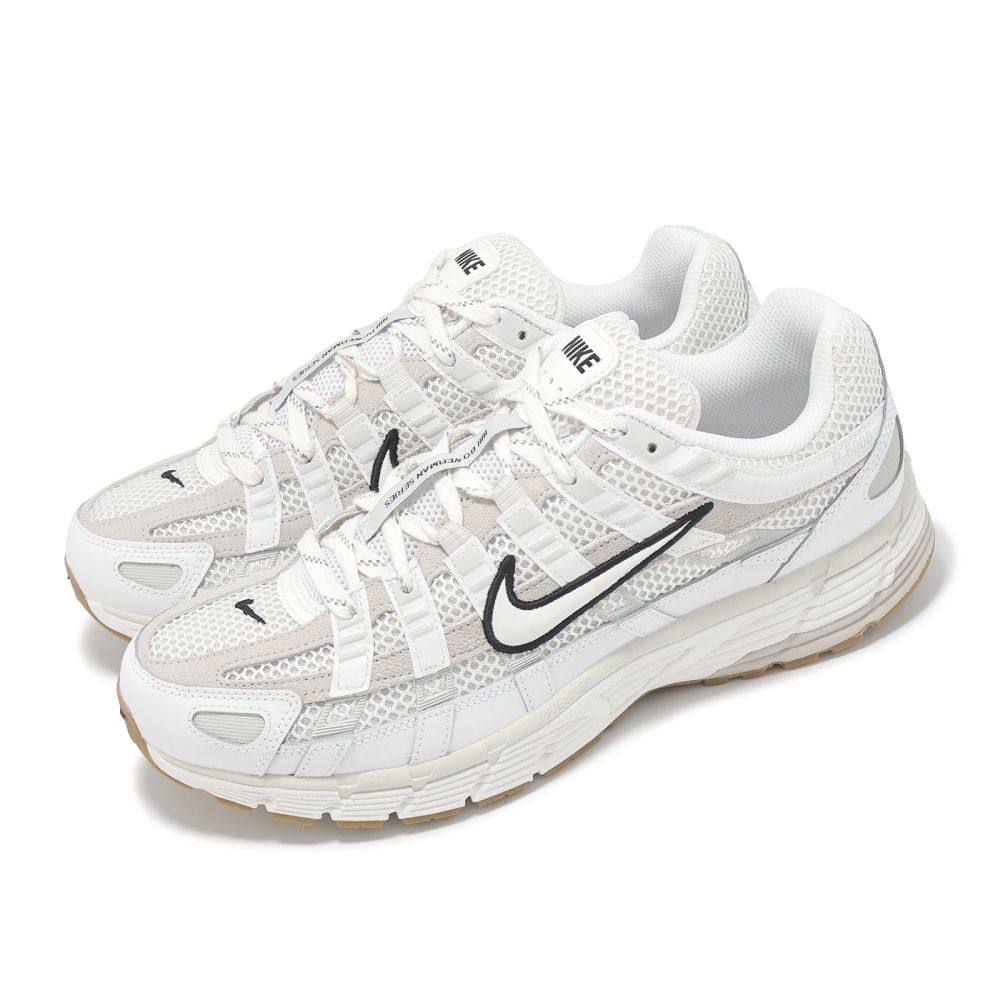 NIKE 耐吉 休閒鞋 P-6000 男鞋 大童鞋 灰 黑 白 復古 Y2K 運動鞋 單一價