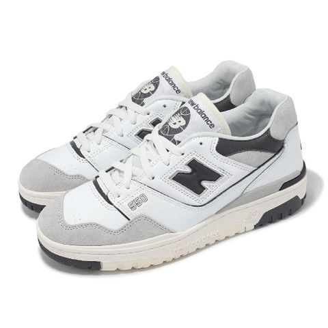 New Balance 紐巴倫 休閒鞋 550 男鞋 女鞋 白 黑 灰 復古 Grey Days BB550GWB-D