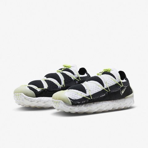 NIKE 耐吉 休閒鞋 男鞋 ISPA Mindbody 黑白 環保材質 襪套 抽繩(DH7546-002)