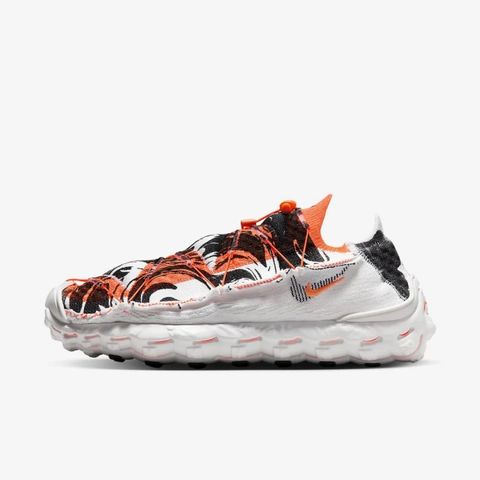 NIKE 耐吉 休閒鞋 男鞋 ISPA Mindbody 橘黑白 環保材質 襪套 抽繩(DH7546-100)