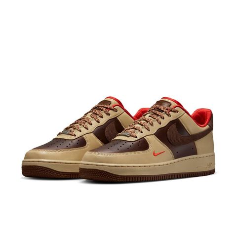 NIKE 耐吉 Nike Air Force 107 Cacao Wow 紅棕 AF1 復古 休閒鞋 男鞋 HQ3447-222
