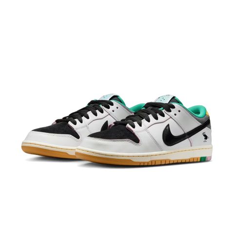 NIKE 耐吉 Nike SB Dunk Low Pro QS Black-White 黑白 低筒 聯名款 休閒鞋 男鞋 HJ4132-100