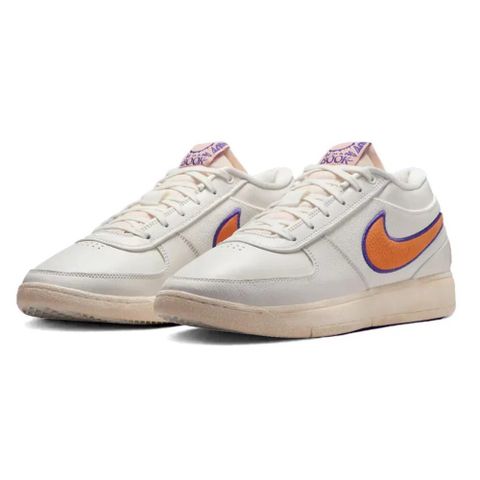NIKE 耐吉 Nike Book 1 EP CHBL Suns 太陽隊白橘 籃球鞋 奶油白 仿舊 復古 休閒鞋 男鞋 FJ4250-106