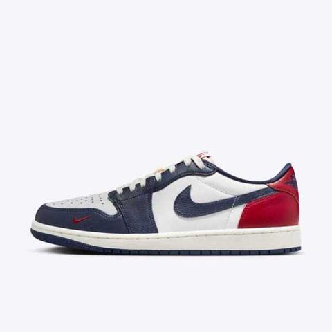 Nike Air Jordan 1 Retro Low OG [HQ2993-100] 男 休閒鞋 喬丹 復古 深藍 紅