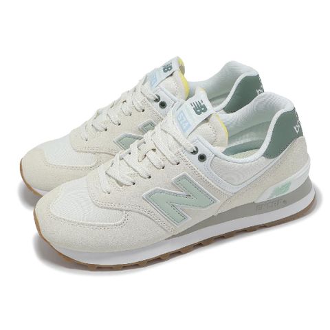 休閒鞋 574 女鞋 海鹽 雲杉亮綠 復古 麂皮 NB WL574CGR-B