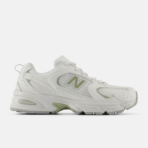 New Balance 530系列 休閒鞋 中 白綠色_U530CSC-D