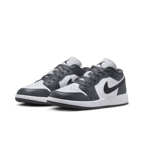 Nike Air Jordan 1 Low Iron Grey GS 黑灰 低筒 經典 休閒鞋 運動鞋 大童鞋 553560-152
