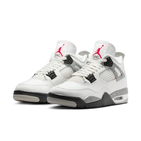 NIKE 耐吉 Nike Air Jordan 4 White Cement 白水泥 復刻 休閒鞋 男鞋 FV5029-100
