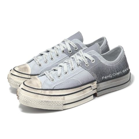 休閒鞋 Chuck 70 2 in 1 男鞋 女鞋 灰 白 1970 王逢陳 聯名款 解構 帆布鞋 A15742C