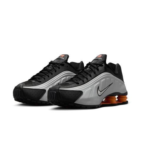 NIKE 耐吉 NIKE SHOX R4 男鞋 休閒鞋 黑色 灰銀-HQ1988003