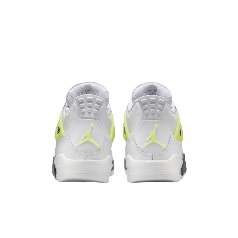 NIKE 耐吉 Nike Air Jordan 4 Retro Light Lemon Twist GS 檸檬黃 喬丹 休閒鞋 大童鞋 HJ5990-100
