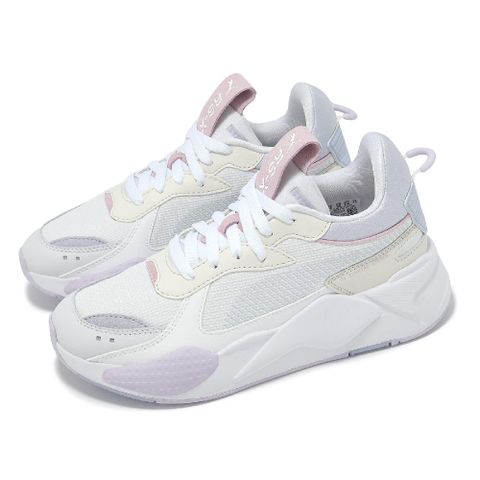 休閒鞋 RS-X Soft Wns 女鞋 白 米白 紫 拼接 緩衝 老爹鞋 39377209
