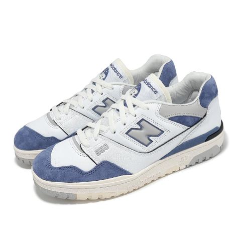 休閒鞋 550 男鞋 藍 灰 復古 情侶鞋 NB BB550BWG-D