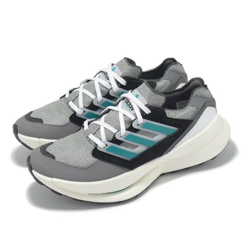 休閒鞋 Equipment Agravic 男鞋 灰 綠 緩震 運動鞋 愛迪達 JH6114