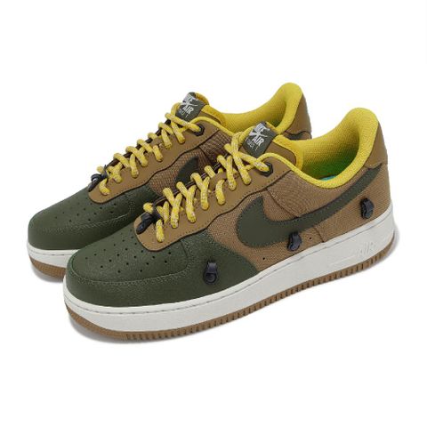 休閒鞋 Air Force 1 Low Winterized 男鞋 橄欖綠 棕 防水護罩 AF1 FV4459-330