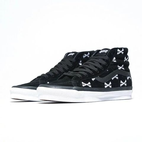 Wtaps x Vans Sk8-Hi Bones Black 高筒 黑骨頭白	聯名款 休閒鞋 男鞋 VN0A4BVB20P