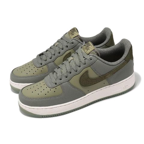 休閒鞋 Air Force 1 07 LV8 男鞋 綠 灰 AF1 皮革 FJ4170-002
