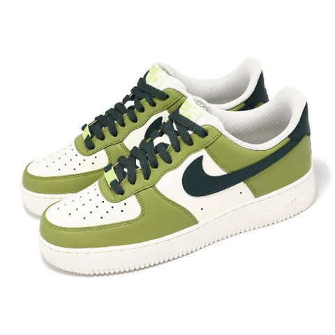 休閒鞋 Air Force 1 07 男鞋 橄欖綠 黑 AF1 HJ3484-331