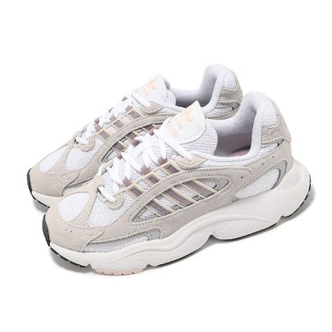 休閒鞋 Ozmillen W 女鞋 灰 白 皮革 緩衝 運動鞋 IF6551