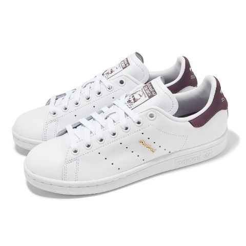 休閒鞋 Stan Smith W 女鞋 白 紫 史密斯 低筒 三葉草 IF6994