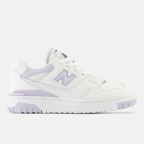 New Balance [BBW550BV] 女 復古鞋 經典 NB 550 休閒 B楦 皮革 俐落 簡約 莫蘭迪紫
