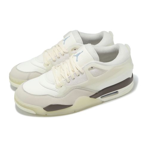 休閒鞋 Air Jordan 4 RM 男鞋 米白 棕 復古 低筒 IB8857-141