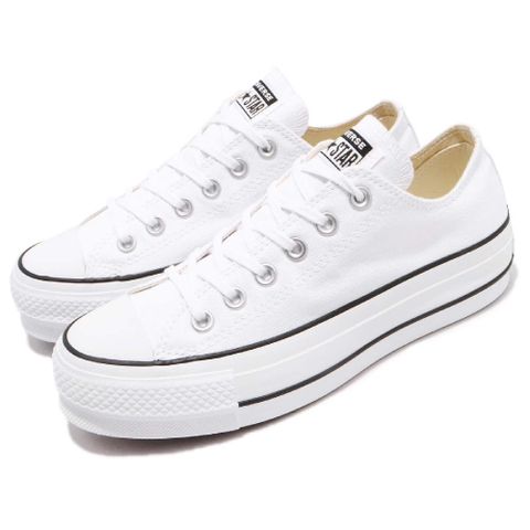休閒鞋 Chuck Taylor All Star Lift 女鞋 白 基本款 厚底 帆布鞋 560251C