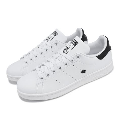 休閒鞋 Stan Smith W 女鞋 白 黑 史密斯 低筒 經典 三葉草 運動鞋 IE0459