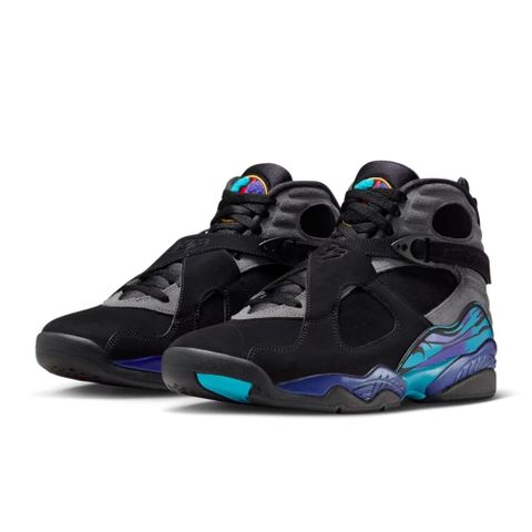 Air Jordan 8 Retro 2025 Aqua 藍紫黑 籃球鞋 復刻 305381-006
