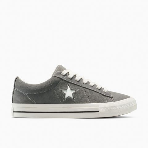 CONVERSE ONE STAR 95 OX 滑板鞋 男女 灰色-A15617C