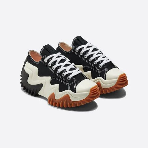 CONVERSE RUN STAR MOTION OX BLACK/WHITE/EGRET 休閒鞋 男女 黑色-172895C