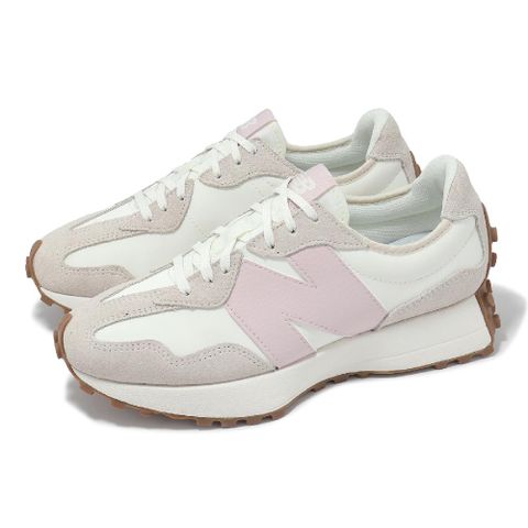 休閒鞋 327 女鞋 月亮灰 礦物粉 麂皮 拼接 復古 情侶鞋 NB WS327AL-B