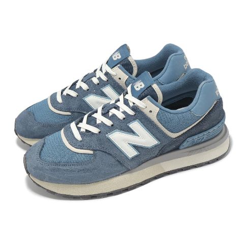 休閒鞋 574 男鞋 女鞋 藍 白 麂皮 復古 經典 NB U574LGDI-D