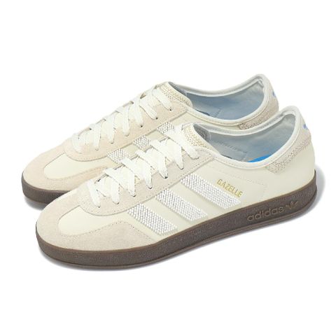 休閒鞋 Clot Gazelle By EC 男鞋 米白 陳冠希 金標 白串珠 愛迪達 IH3719