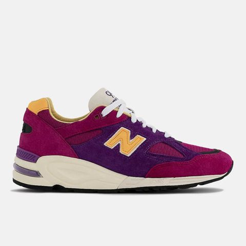 New Balance 990 V2 [M990PY2] 男 休閒鞋 運動 復古 D楦 美製 麂皮 緩震 舒適 桃紫