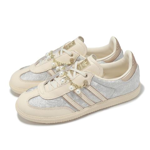 休閒鞋 Samba OG W 女鞋 Pearl 米白 珍珠 宋雨琦同款 愛迪達 JQ2616