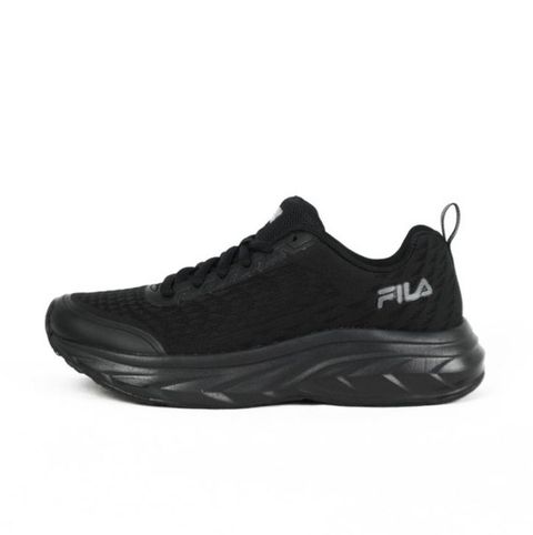 FILA 慢跑鞋 全黑 透氣 運動鞋 女 5J330X000