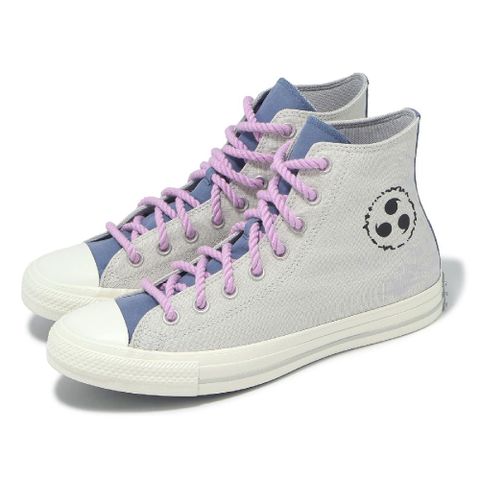 x 火影忍者 帆布鞋 Chuck Taylor All Star HI 男鞋 女鞋 灰 佐助 聯名 A14837C