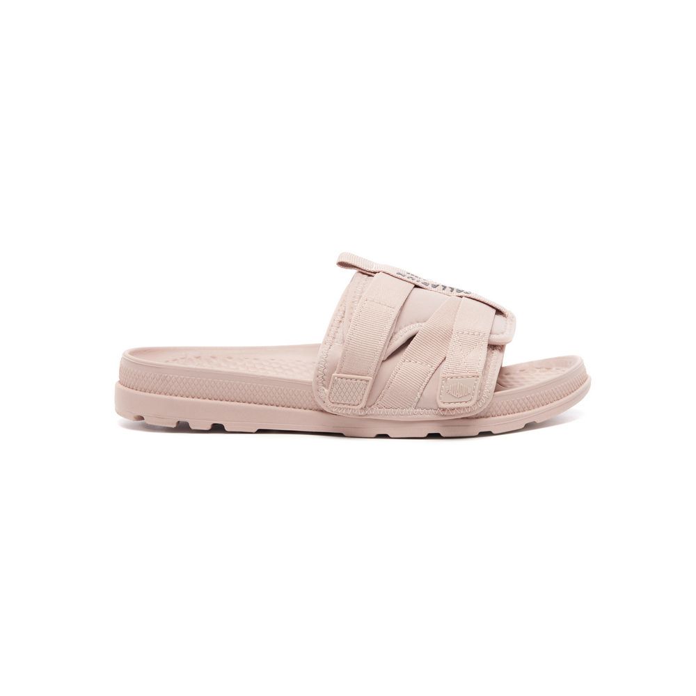 Palladium 女 SOLEA SLIDE VELCRO~ROSE SMOKE涼拖鞋_79032613