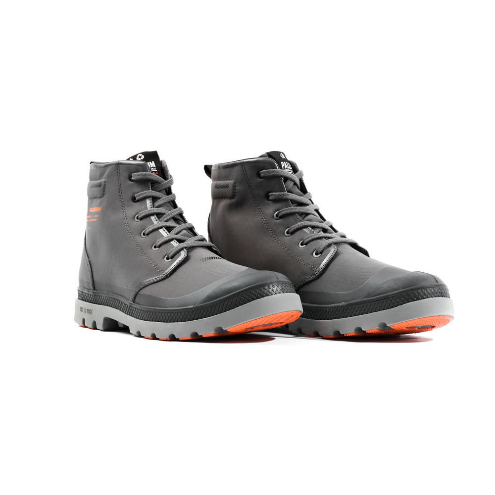 Palladium PAMPA RCYL L+ WP+~IRON GATE 男女 休閒鞋-78848006