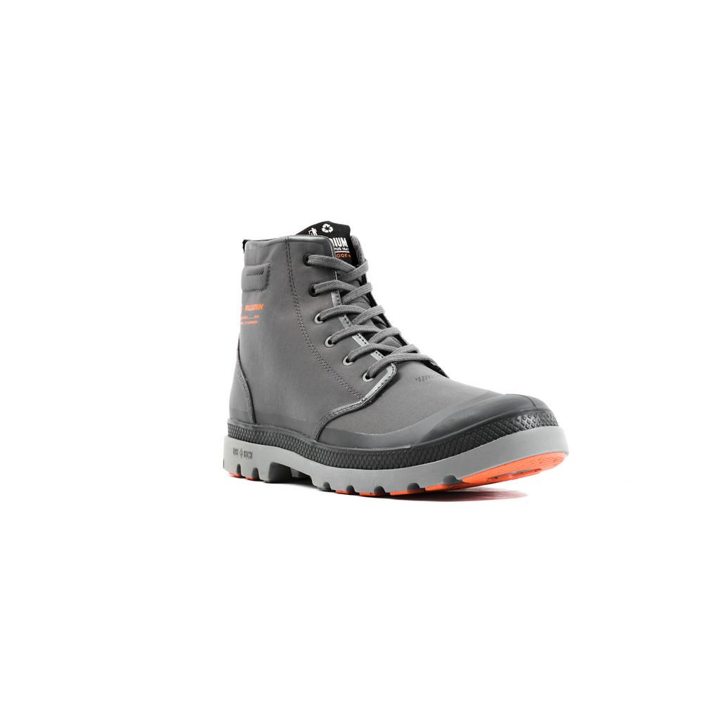 Palladium PAMPA RCYL L+ WP+~IRON GATE 男女 休閒鞋-78848006