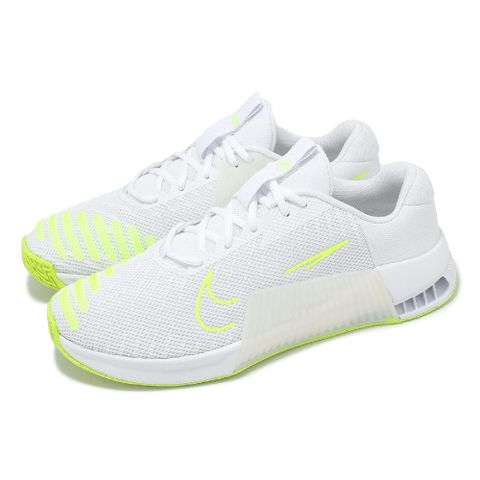 訓練鞋 Metcon 9 男鞋 白 螢光綠 健身 重訓 穩定 運動鞋 DZ2617-104